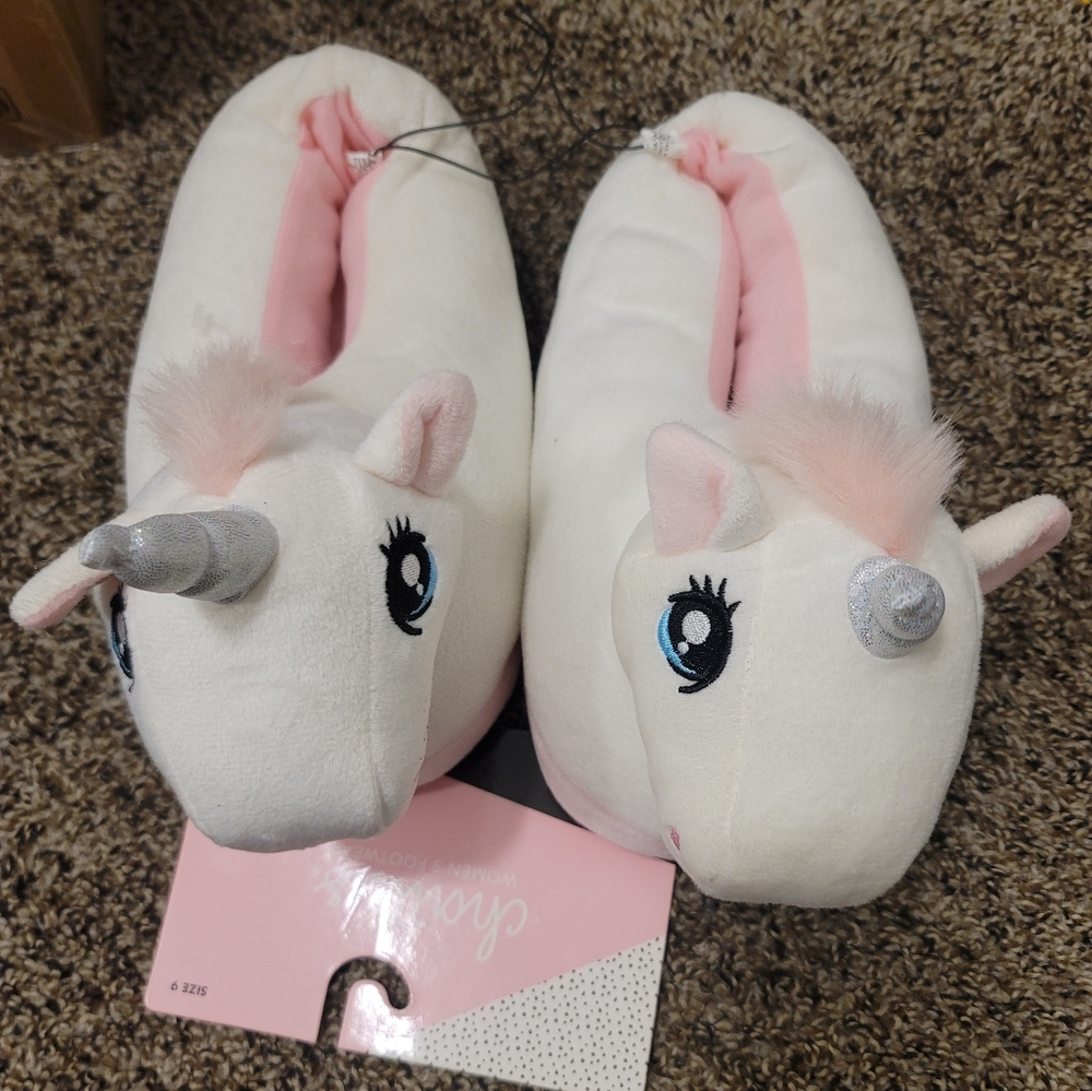 Chatties Unicorn Slippers